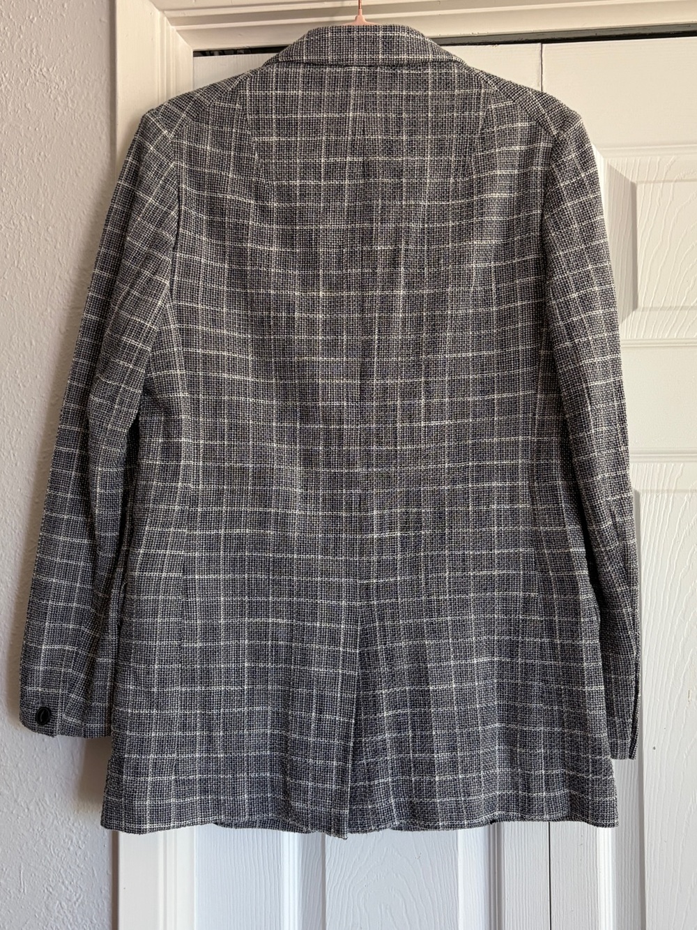 Rag & Bone grey check deconstructed check ames blazer (missing size) - Picture 11 of 16